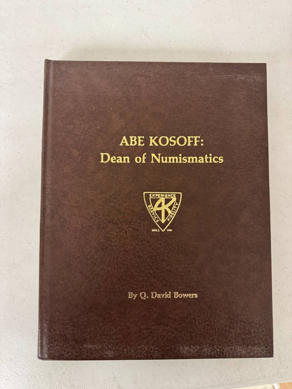 Abe Kosoff Dean of Numismatics Q David Bowers Signed Limited Edition #293/500